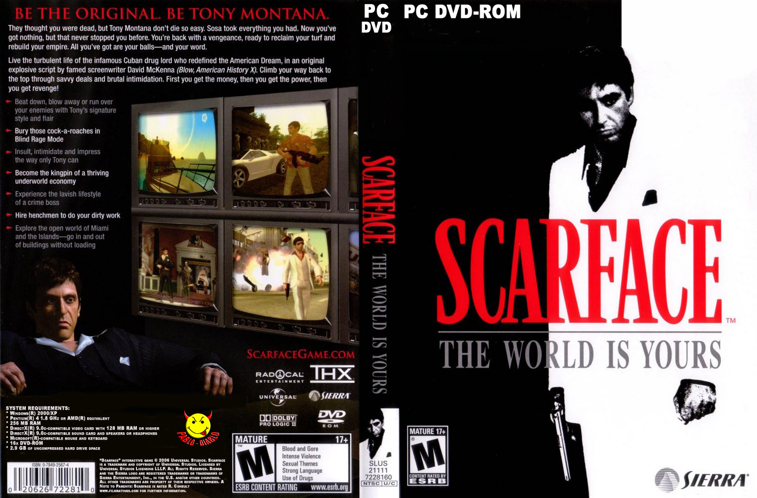 scarface rom ps2